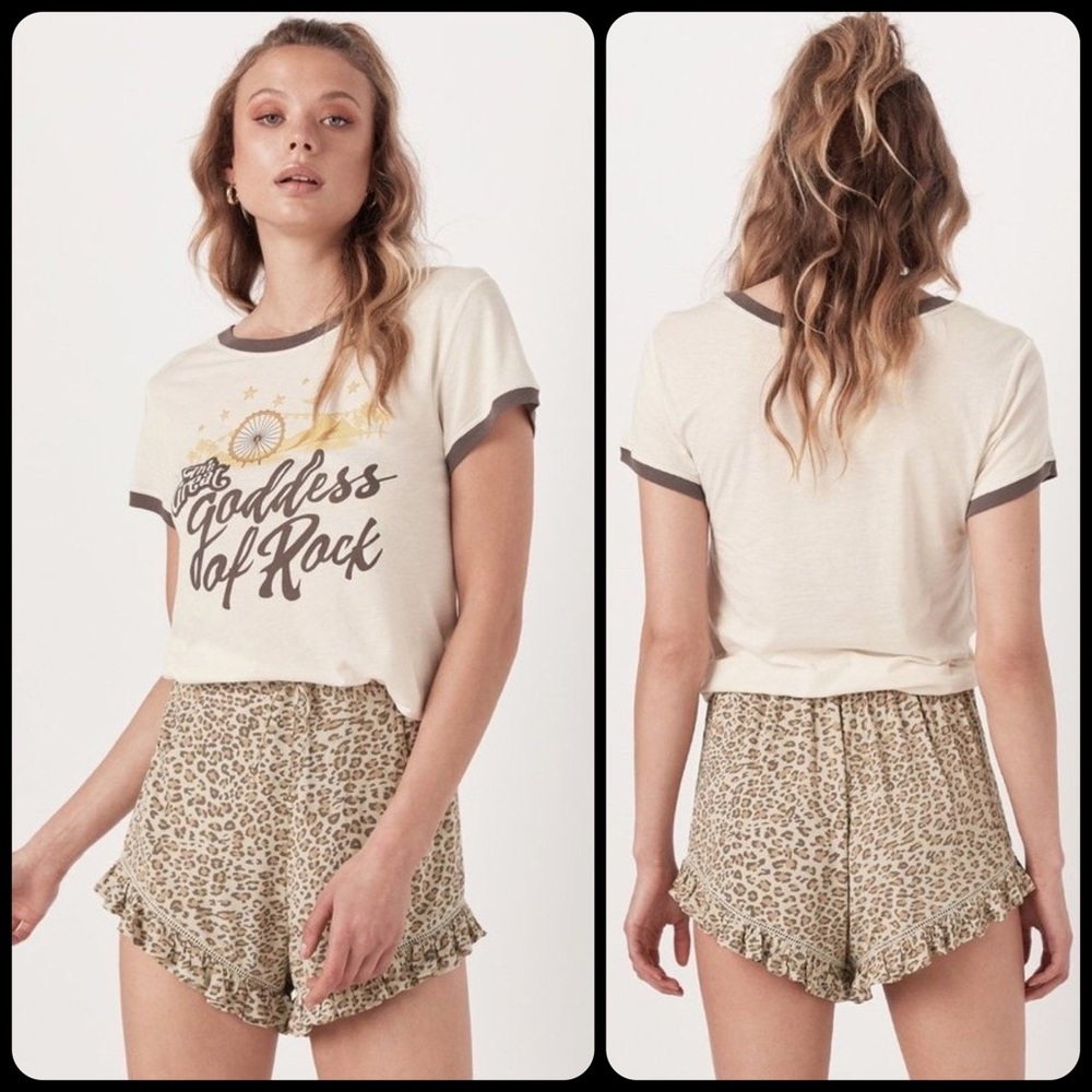 EUC Spell & the Gypsy Collective Bone Goddess of Rock Organic Tee